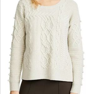 Madewell Sz. S Merino Bobby Cable Sweater